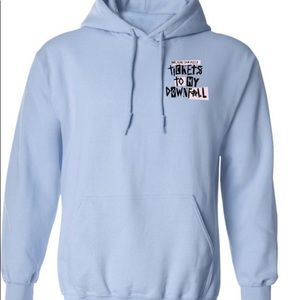 Tickets to my down fall-machine gun kelly hoodie